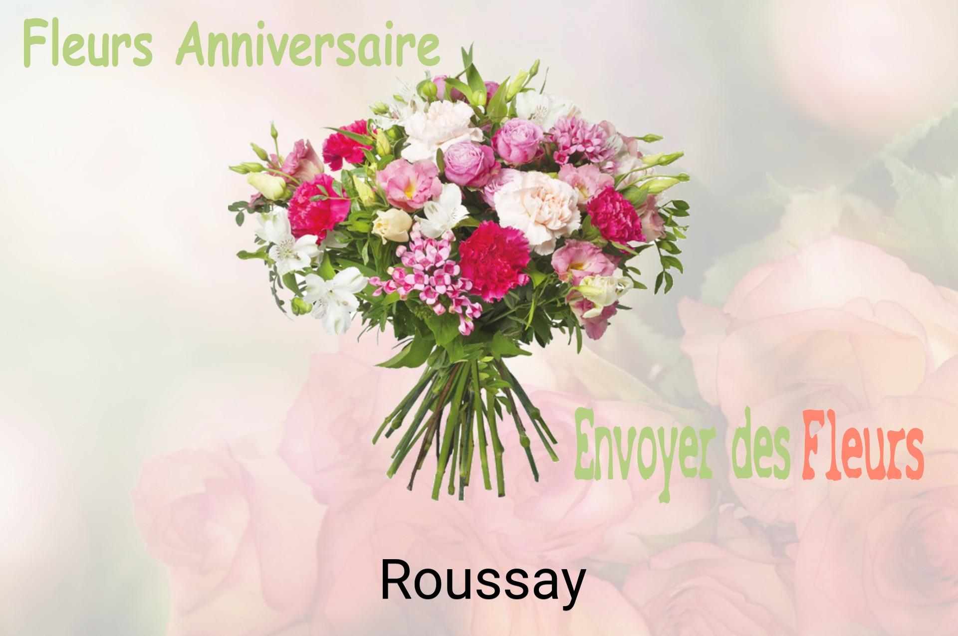Bouquet de fleurs d’anniversaire livré à Roussay